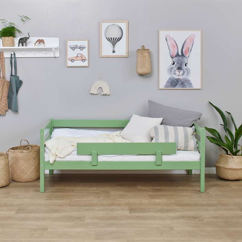 Hoppekids ECO Comfort - Sänghäst till Juniorsäng - Pale Green 