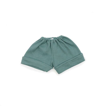 Memories by Así Docka - 43-46 cm. - Shorts - Antikgrön 