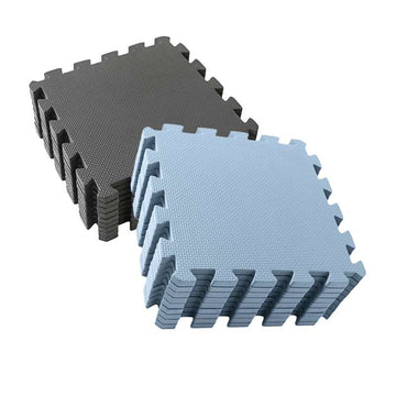 Kid'oh lekmatta - 2 x 9 bitar - Anthracite/Dusty Blue