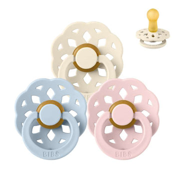 BIBS Rund Boheme Napp - bundle - 3 st. - strl. 2 - The Babyshower Collection 