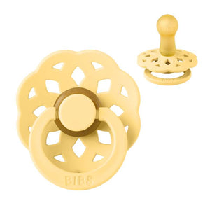BIBS Rund Boheme napp - Str. 2 - Naturgummi - Pale Butter