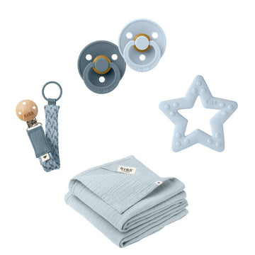 BIBS Paket - No3 - Babyblå/Petrol 