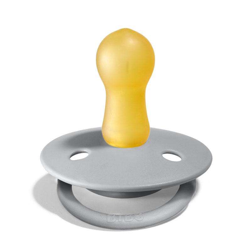 Bibs De Lux Napp - 2-Pack - Onesize - Silikon - Moln/Svart 