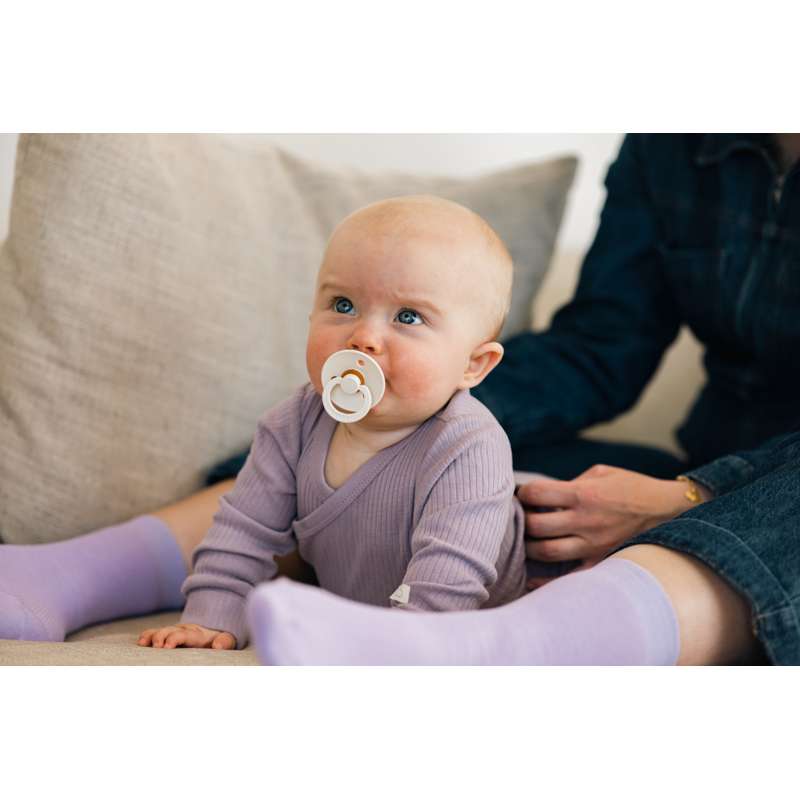 Bibs Rund Colour Napp - bundle - 8 st. - strl. 2 - Elfenben 