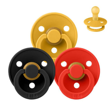Bibs Rund Colour Napp - bundle - 3 st. - strl. 1 - Glad Halloween 