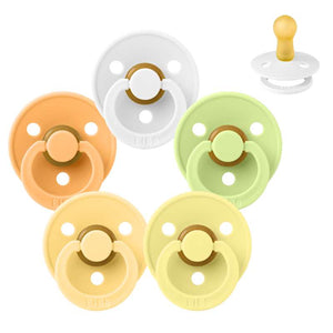 Bibs Rund Colour Napp - bundle - 5 st. - strl. 2 - Sur Citrus 