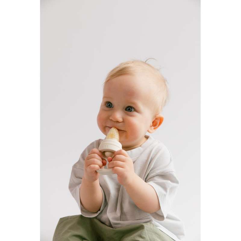 BIBS Middag - Baby Matningssked Smagesut - Elfenben 