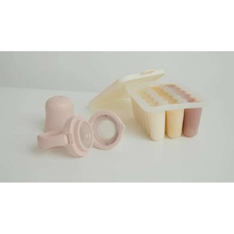 BIBS Middag - Baby Matningssked Smagsut - Blush 