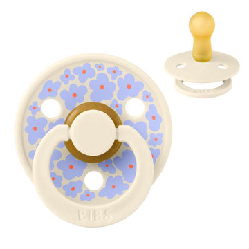 BIBS Rund Colour Napp - Str. 2 - Naturgummi - Studio Jasmine Field - Ivory