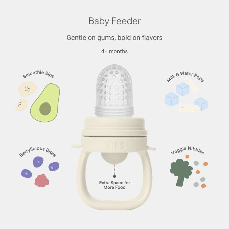 BIBS Middag - Baby Matningssked Smagsut - Salvia 