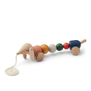 Liewood Barthes dragleksak - Golden Caramel Multi Mix
