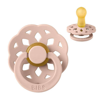 BIBS Rund Boheme Napp - Str. 2 - Naturgummi - Blush