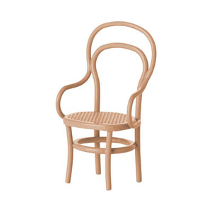 Maileg Vintage stol - Mus - Mörk Puder 