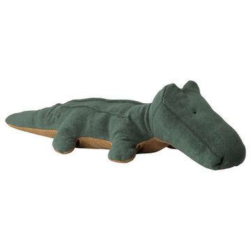 Maileg Safari Friends - Krokodil - Stor - Mörkgrön 