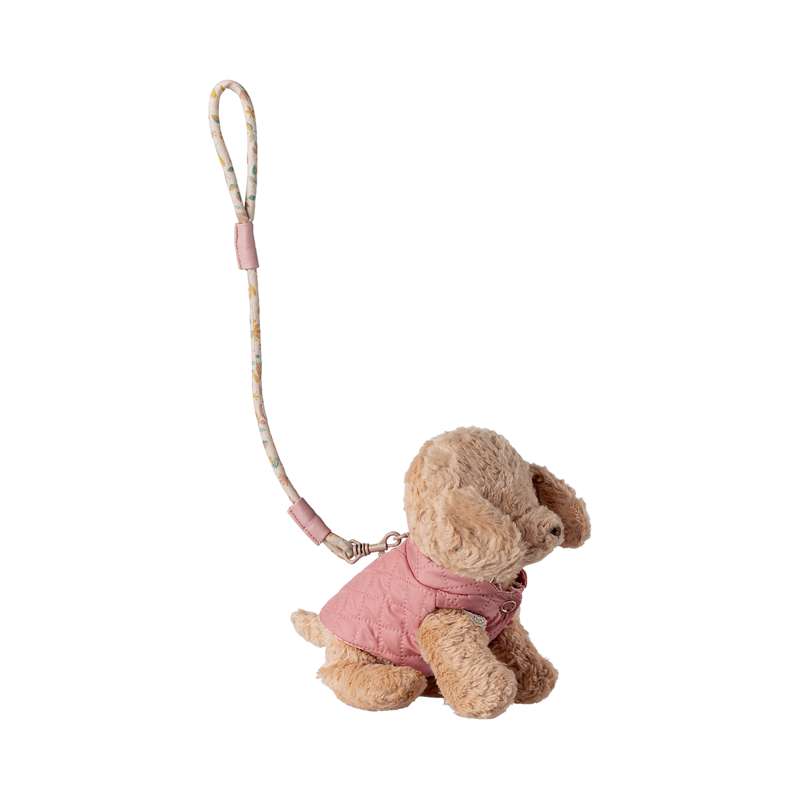 Maileg Halsband och Snöre Till Husdjur - Rosa 