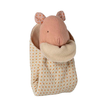 Maileg Lullaby Friends - Gris - Mini - Ljusrosa 