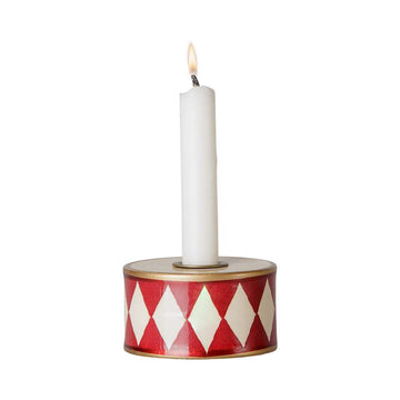 Maileg Ljusstake - Trumma - Off White/Röd