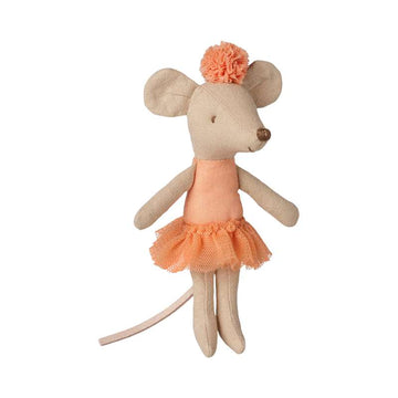 Maileg Ballerinamus - Lillasyster - Aprikos