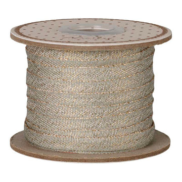 Maileg Presentband - 6mm/25m - Mint/Guld