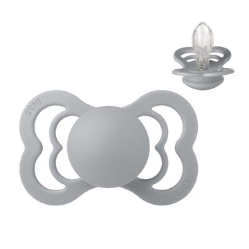 BIBS Symmetrisk Supreme Napp - Str. 2 - Silikon - Cloud