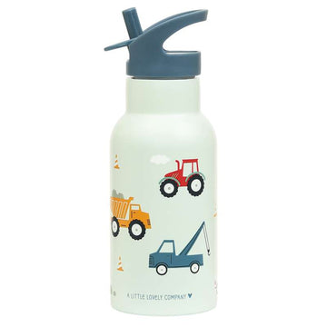 A Little Lovely Company dricksflaska i stål - 350ml - Vehicles