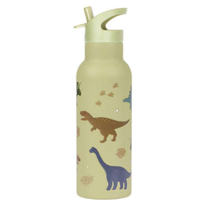 A Little Lovely Company Ståldrickflaska - XL - 500ml - Dinosaur