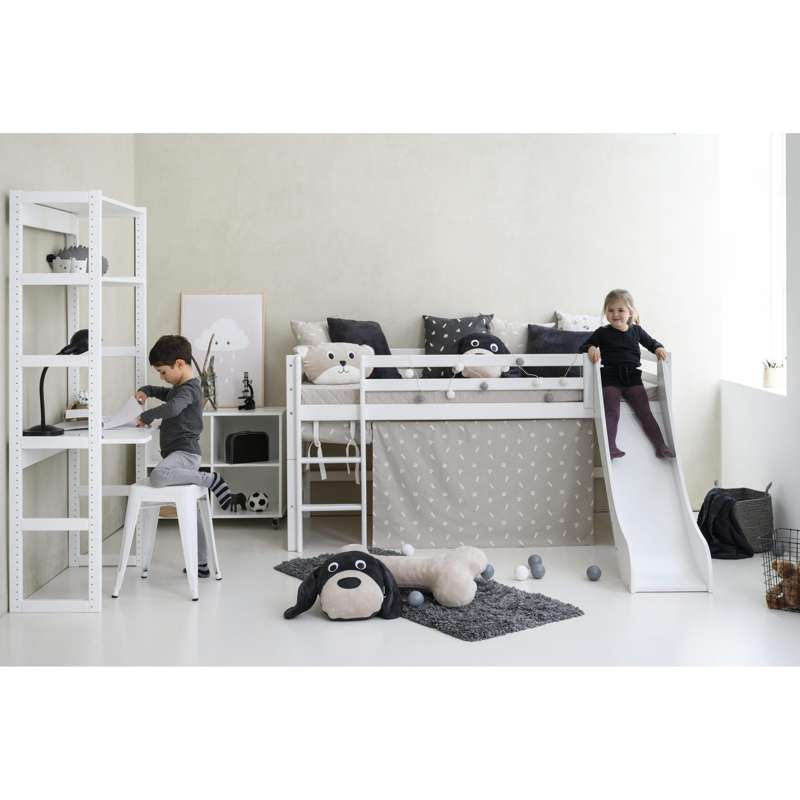 Hoppekids Quiltat överdrag till madrass - 12 cm. - Flera storlekar - Silver Cloud 