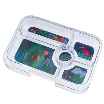 Yumbox Insatsbricka - Tapasbricka - 5 rum - Dschungel 
