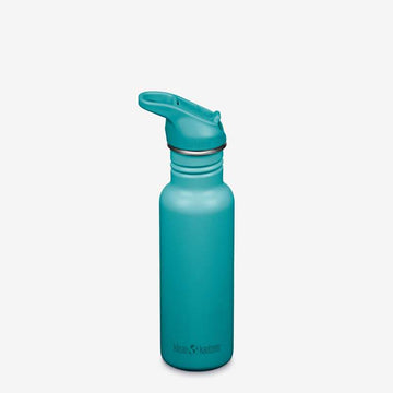 Klean Kanteen Classic Vattenflaska - Flip/Seal SportCap - 532ml - Baltic