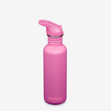 Klean Kanteen Classic Vattenflaska - Flip/Seal SportCap - 800ml - Rose Violet