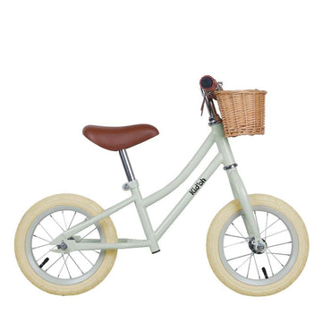 Kid'oh Balanscykel m. Cykelkorg - Pale Sage
