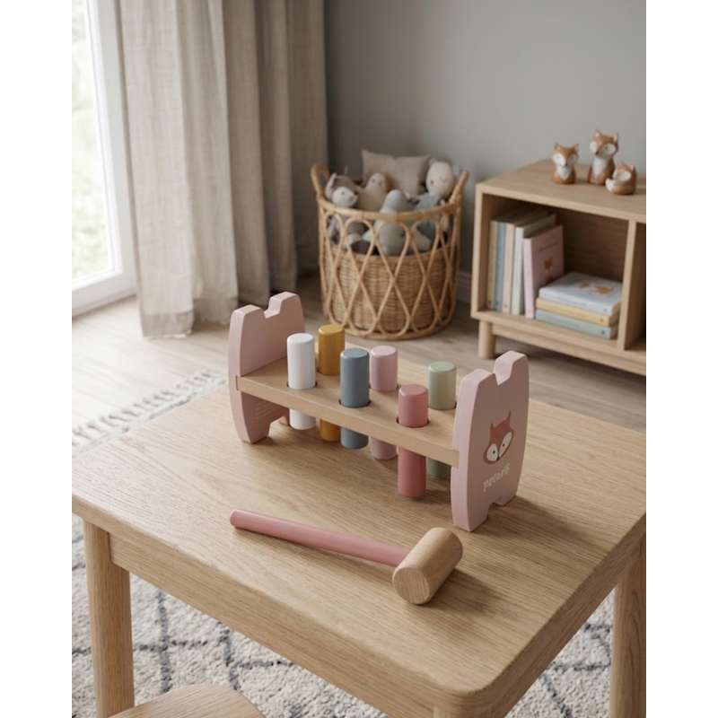 Kid'oh Bultbräda - Räv - Rosa
