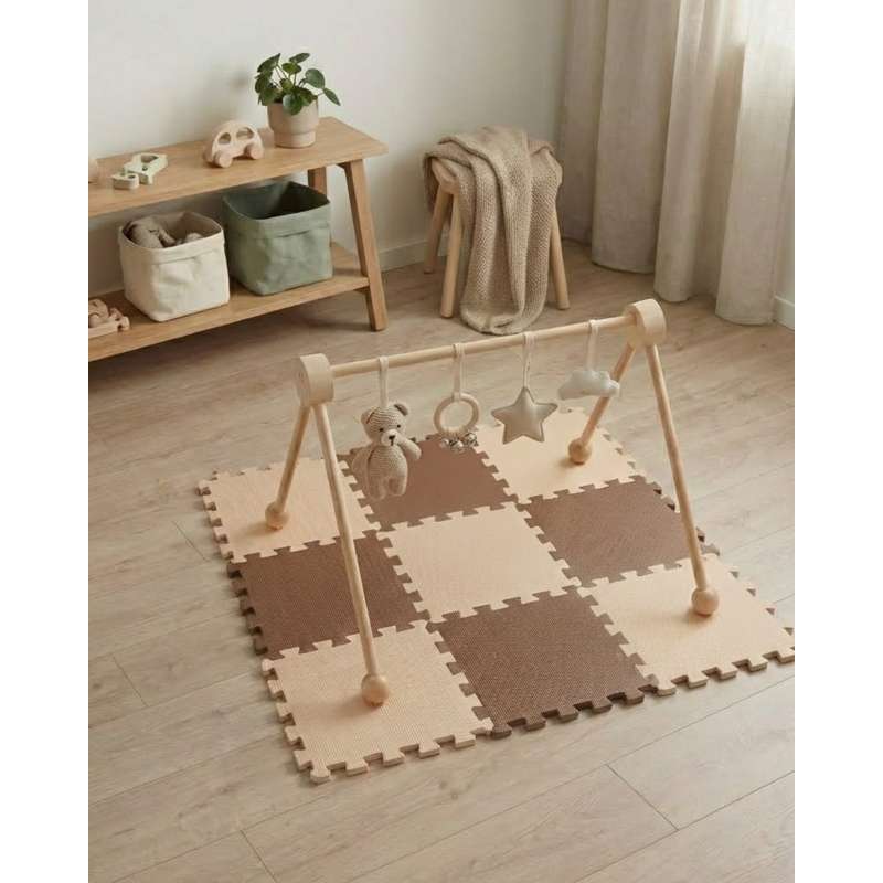 Kid'oh lekmatta - 2 x 9 bitar - Caramel/Sand