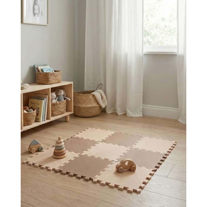 Kid'oh lekmatta - 2 x 9 bitar - Nougat/Sand