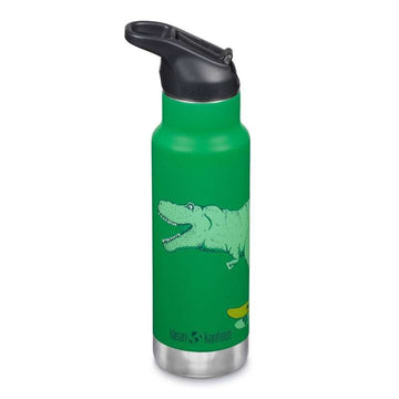 Klean Kanteen Kid Classic Termosdrickflaska - Kid SportCap - 355ml - Dino Skate 