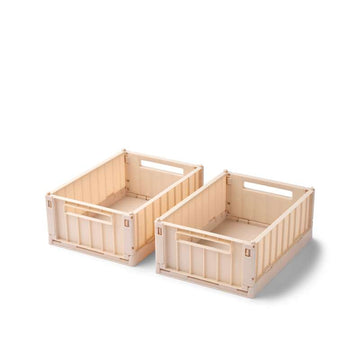 Liewood Weston Förvaringslåda - 2-pack - Liten - Äppelblom 