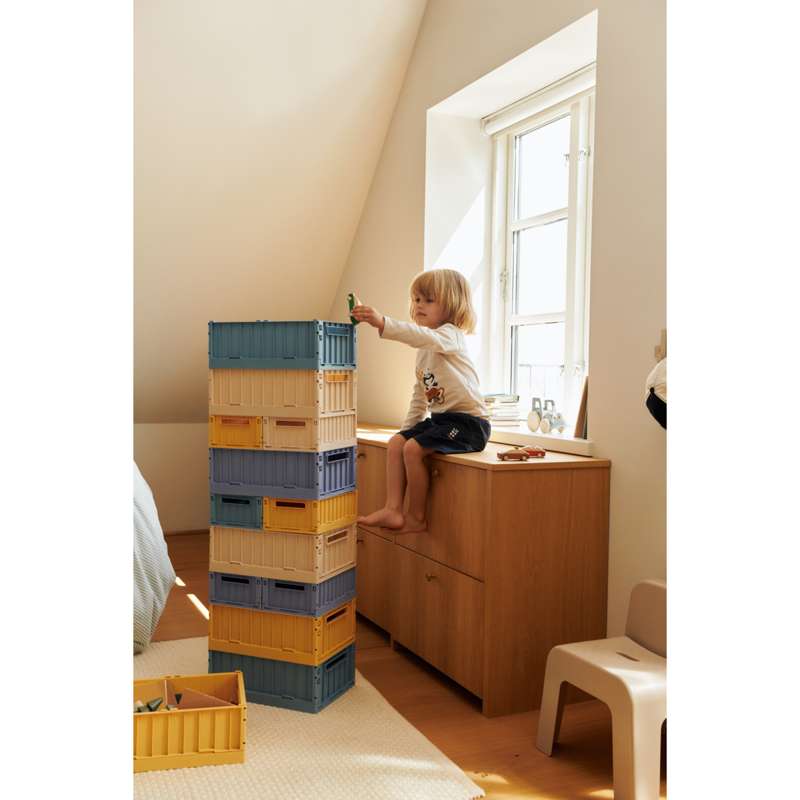 Liewood Weston Förvaringslåda - 2-pack - Medium - Beach Blue 