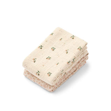 Liewood Lewis Muslin Muslinfiltar - 2-pack - Mini Leo/Mini Peach Mix