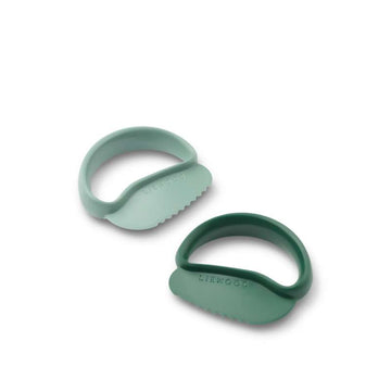 Liewood Riven Toddler Barnkniv - 2-pack - Peppermint/Garden Green