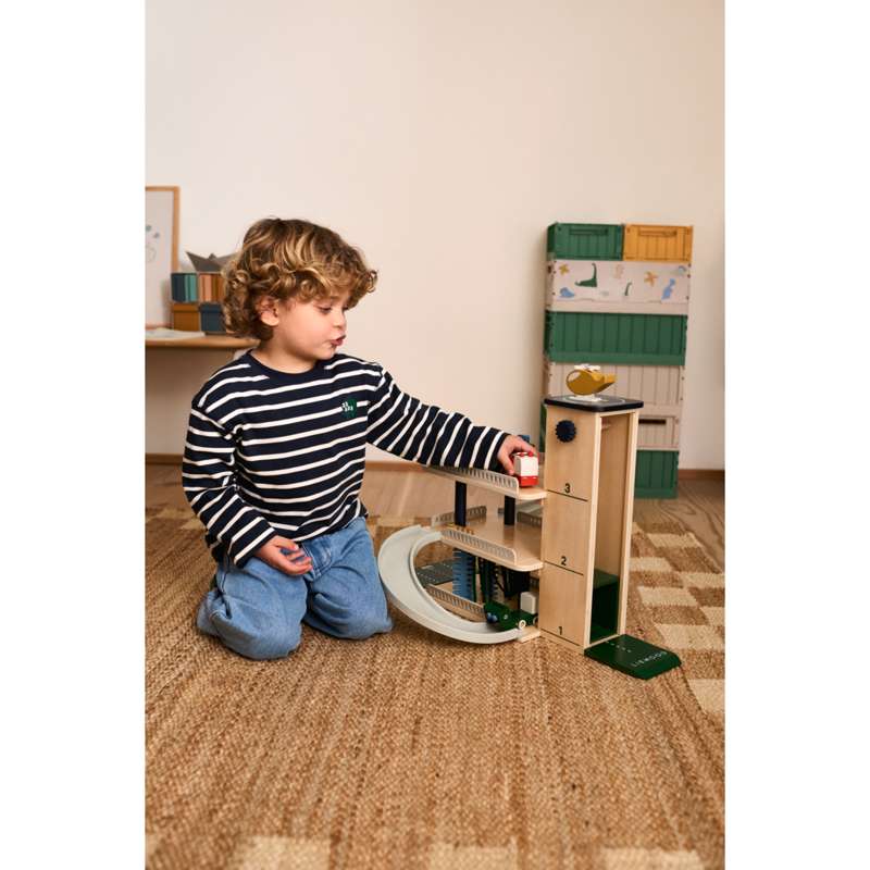Liewood Weston Förvaringslåda - Medium - 2-pack - Dino Roar/Sandy