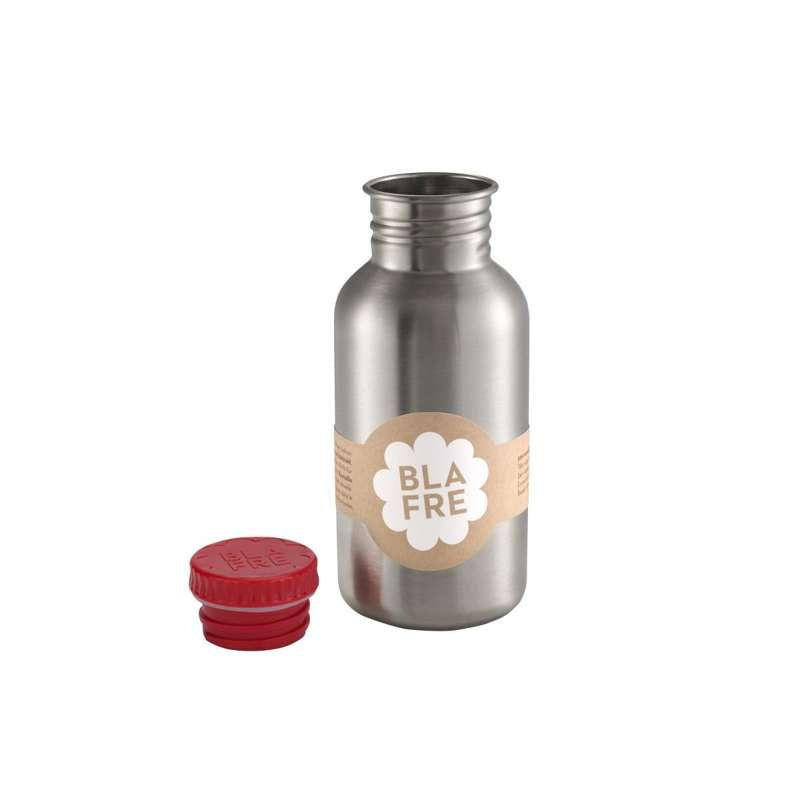 Blafre Dricksflaska i Stål - 500 ml. - Röd 