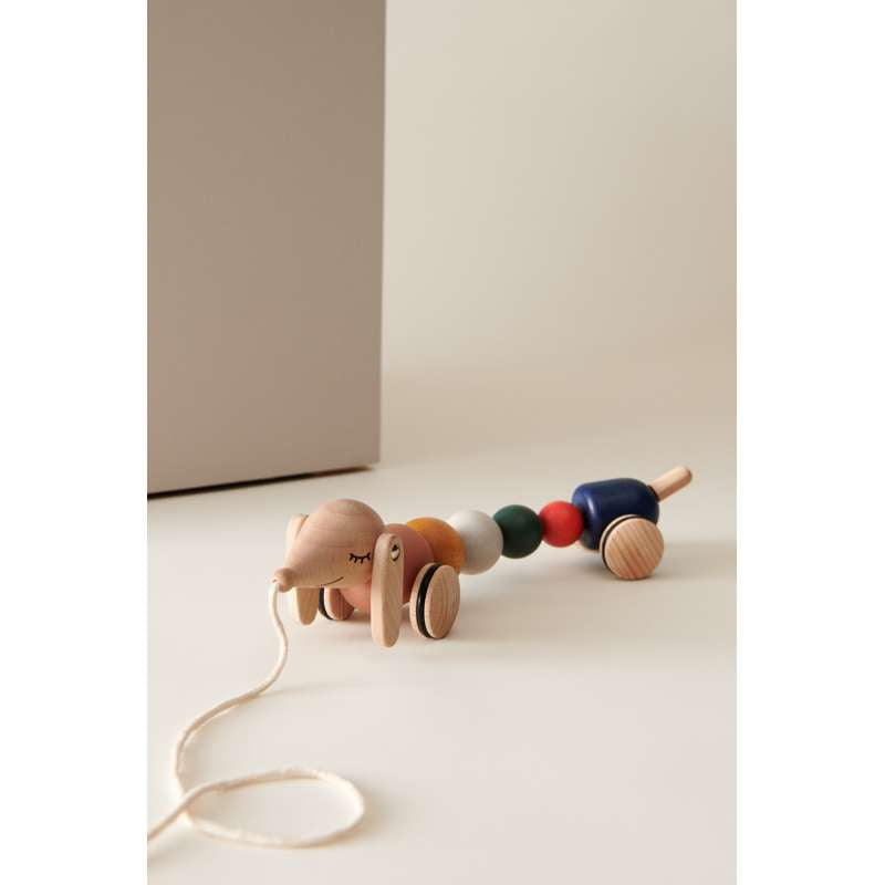 Liewood Barthes dragleksak - Golden Caramel Multi Mix