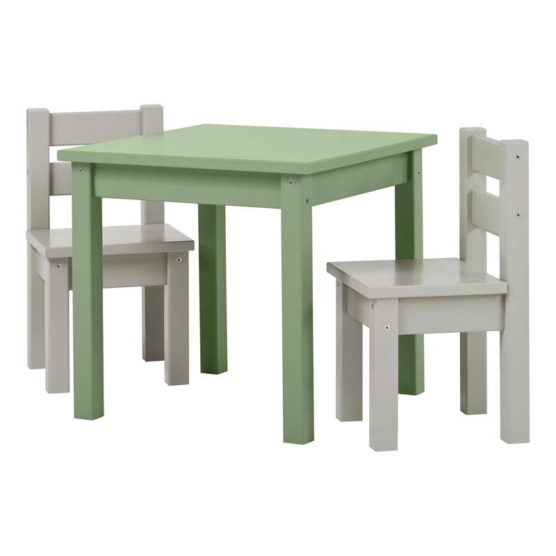Hoppekids MADS Barnbord - Pale Green 