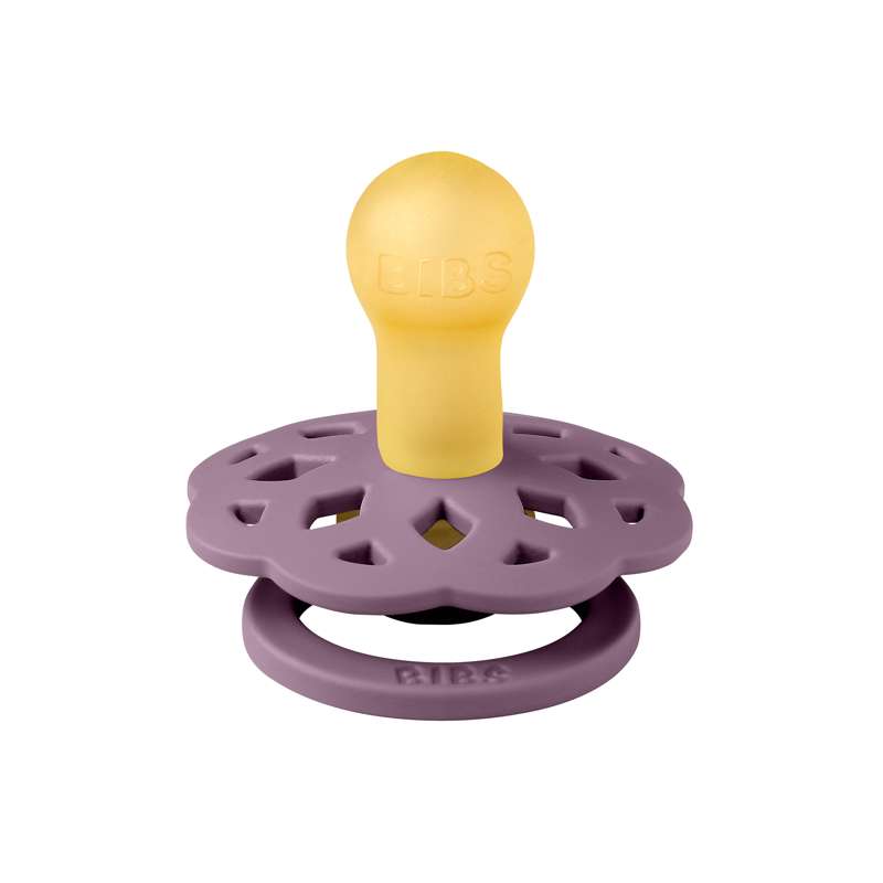 BIBS Rund Boheme Napp - Str. 1 - Naturgummi - Mauve
