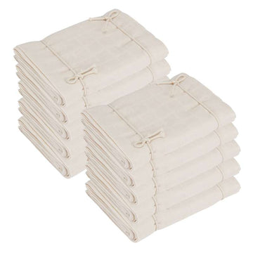 Oh'Naturel Ekologiska Muslinfiltar - 10-pack - Swan