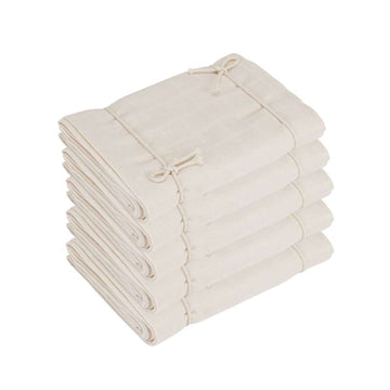Oh'Naturel Ekologiska Muslinfiltar - 5-pack - Swan