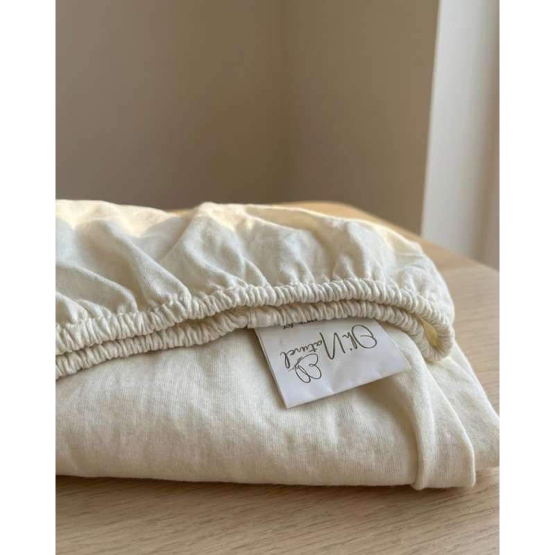 Oh'Naturel Ekologiskt lakan - 70x160 cm. - Jersey/Junior