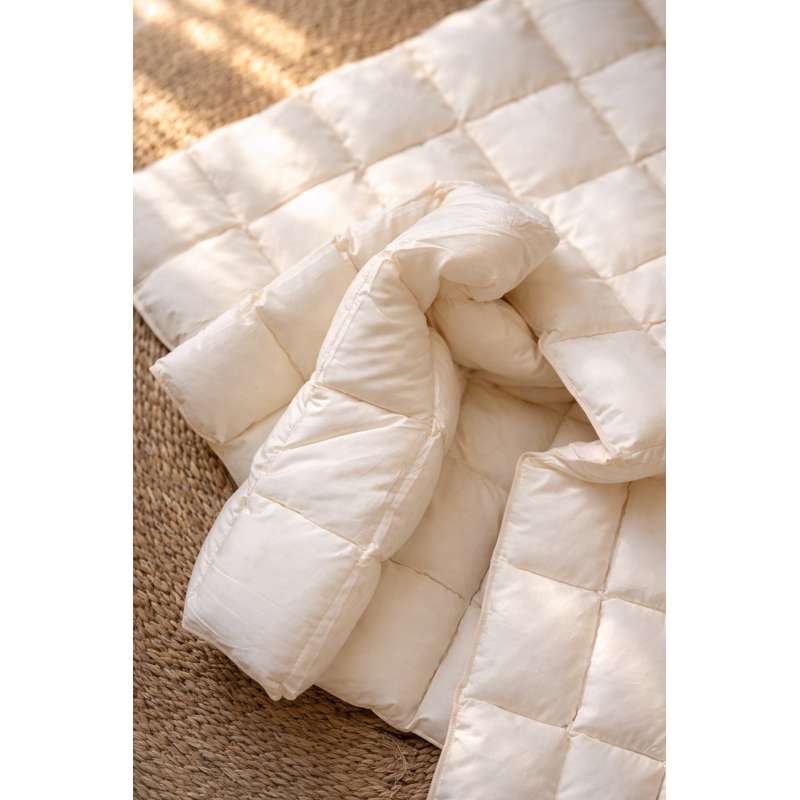 Oh'Naturel Täcke och Kudde - 70x100 cm. - Fiberfyllning/Baby