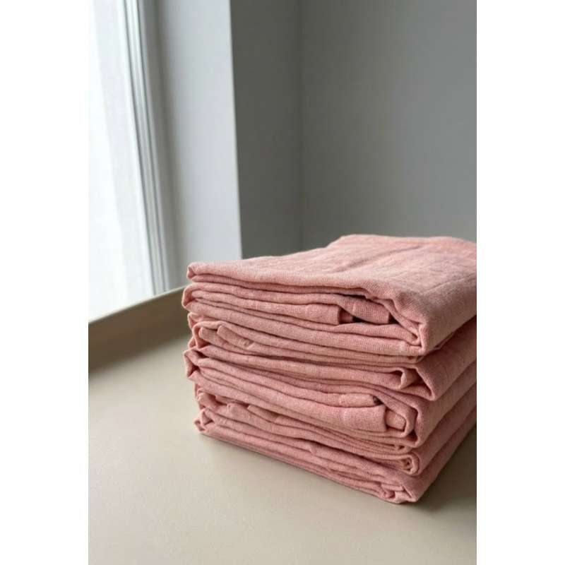 Oh'Naturel Ekologiska Muslinfiltar - 10-pack - Swan/Rose