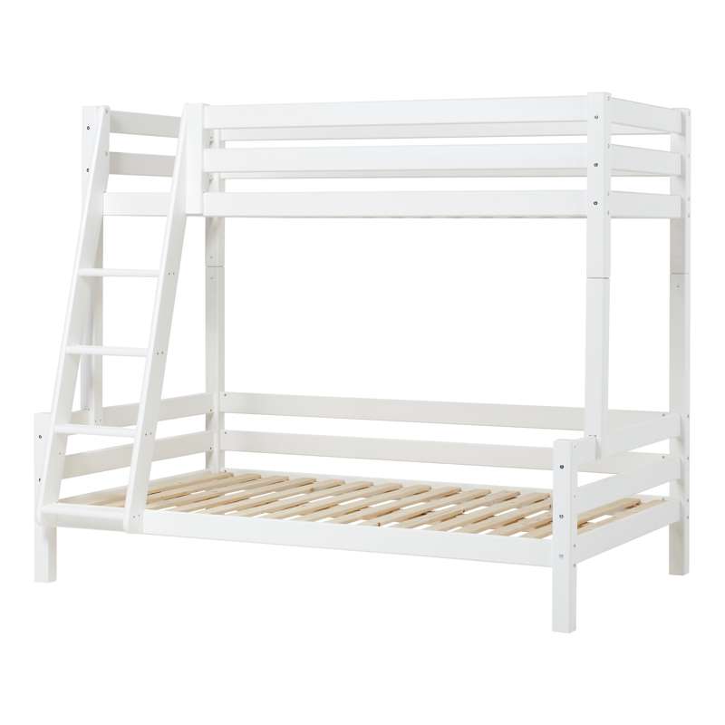 Hoppekids ECO Luxury - Mellanblock för Familjesäng - Vit 